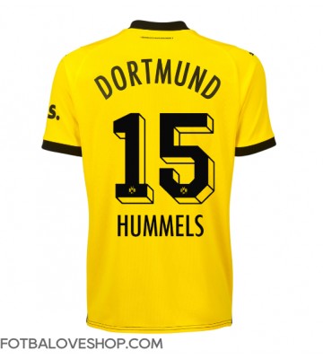Borussia Dortmund Mats Hummels #15 Dámské Domácí Dres 2023-24 Krátký Rukáv