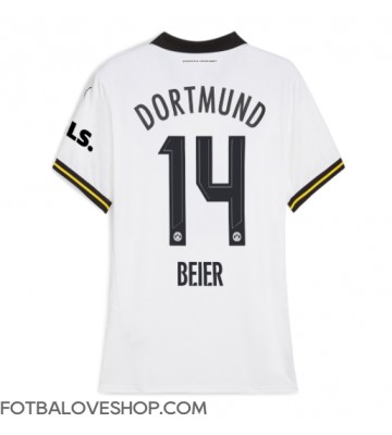 Borussia Dortmund Maximilian Beier #14 Dámské Alternativní Dres 2024-25 Krátký Rukáv