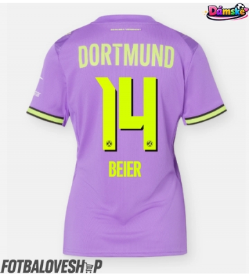 Borussia Dortmund Maximilian Beier #14 Dámské Alternativní Dres 2026-27 Krátký Rukáv