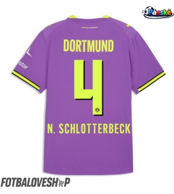 Borussia Dortmund Nico Schlotterbeck #4 Alternativní Dres 2026-27 Krátký Rukáv