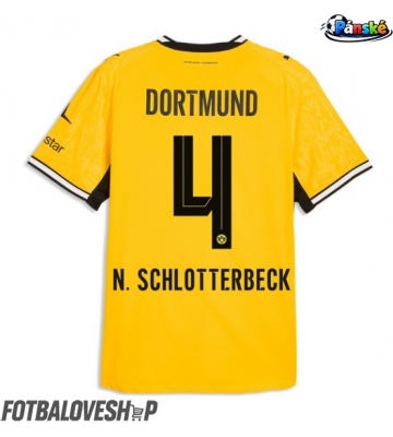 Borussia Dortmund Nico Schlotterbeck #4 Domácí Dres 2026-27 Krátký Rukáv