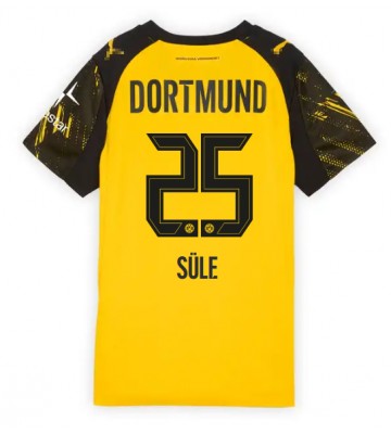 Borussia Dortmund Niklas Sule #25 Dámské Domácí Dres 2025-26 Krátký Rukáv Borussia Dortmund Niklas Sule #25 Dámské Domácí Dres 2025-26 Krátký Rukáv