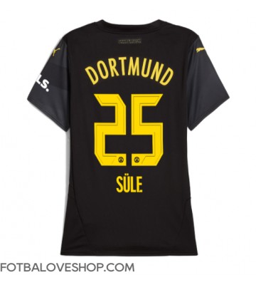 Borussia Dortmund Niklas Sule #25 Dámské Venkovní Dres 2024-25 Krátký Rukáv