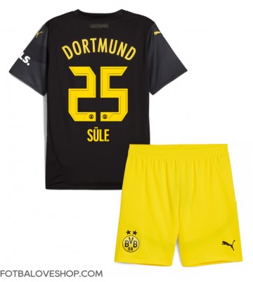 Borussia Dortmund Niklas Sule #25 Dětské Venkovní Dres 2024-25 Krátký Rukáv (+ trenýrky)