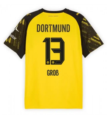 Borussia Dortmund Pascal Gross #13 Domácí Dres 2025-26 Krátký Rukáv
