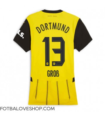 Borussia Dortmund Pascal Gross #13 Dámské Domácí Dres 2024-25 Krátký Rukáv