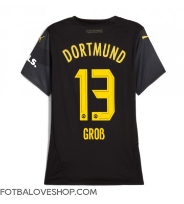 Borussia Dortmund Pascal Gross #13 Dámské Venkovní Dres 2024-25 Krátký Rukáv