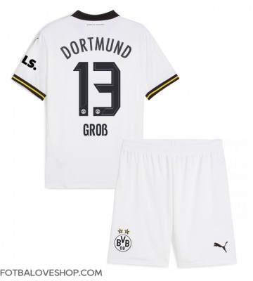 Borussia Dortmund Pascal Gross #13 Dětské Alternativní Dres 2024-25 Krátký Rukáv (+ trenýrky)