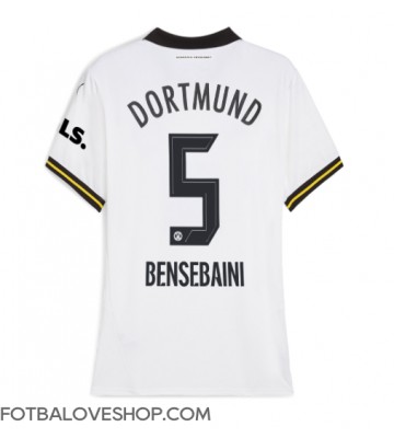 Borussia Dortmund Ramy Bensebaini #5 Dámské Alternativní Dres 2024-25 Krátký Rukáv