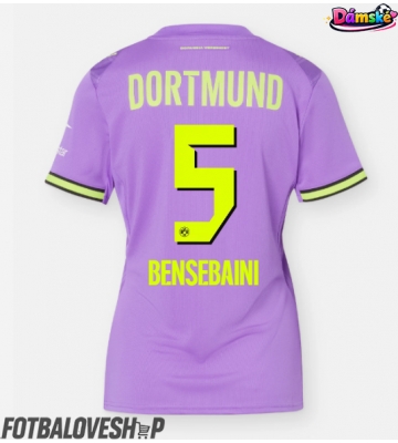 Borussia Dortmund Ramy Bensebaini #5 Dámské Alternativní Dres 2026-27 Krátký Rukáv