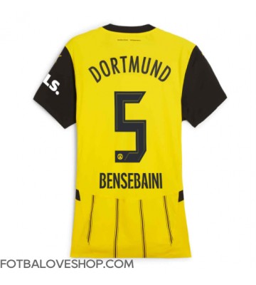 Borussia Dortmund Ramy Bensebaini #5 Dámské Domácí Dres 2024-25 Krátký Rukáv