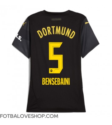 Borussia Dortmund Ramy Bensebaini #5 Dámské Venkovní Dres 2024-25 Krátký Rukáv