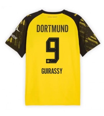 Borussia Dortmund Serhou Guirassy #9 Domácí Dres 2025-26 Krátký Rukáv