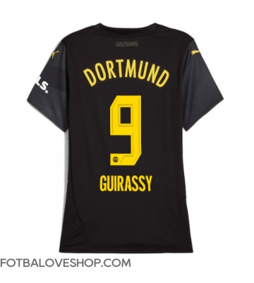Borussia Dortmund Serhou Guirassy #9 Dámské Venkovní Dres 2024-25 Krátký Rukáv