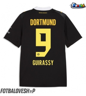 Borussia Dortmund Serhou Guirassy #9 Venkovní Dres 2026-27 Krátký Rukáv