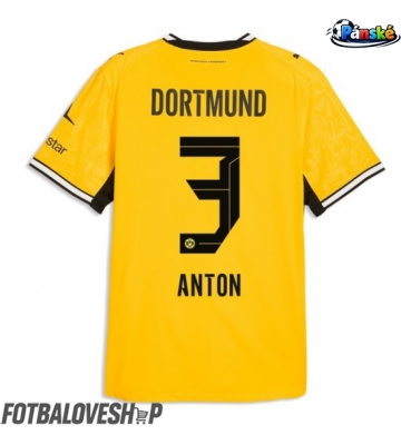 Borussia Dortmund Waldemar Anton #3 Domácí Dres 2026-27 Krátký Rukáv