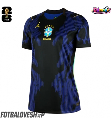 Brazílie Dámské Venkovní Dres MS 2026 Krátký Rukáv