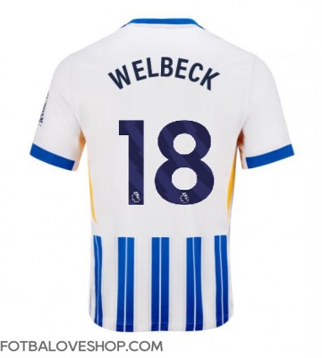 Brighton Danny Welbeck #18 Domácí Dres 2024-25 Krátký Rukáv
