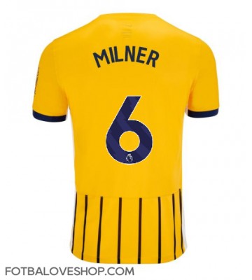 Brighton James Milner #6 Venkovní Dres 2024-25 Krátký Rukáv