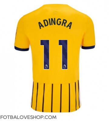 Brighton Simon Adingra #11 Venkovní Dres 2024-25 Krátký Rukáv