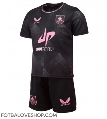 Burnley Dětské Venkovní Dres 2024-25 Krátký Rukáv (+ trenýrky)