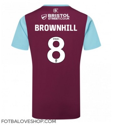 Burnley Josh Brownhill #8 Domácí Dres 2024-25 Krátký Rukáv