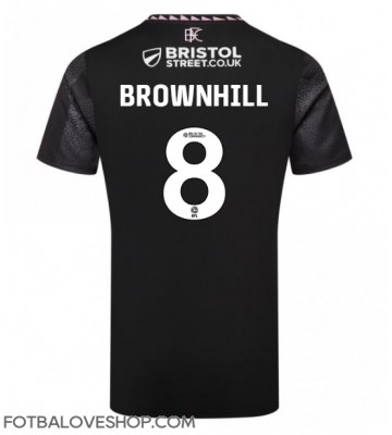 Burnley Josh Brownhill #8 Venkovní Dres 2024-25 Krátký Rukáv