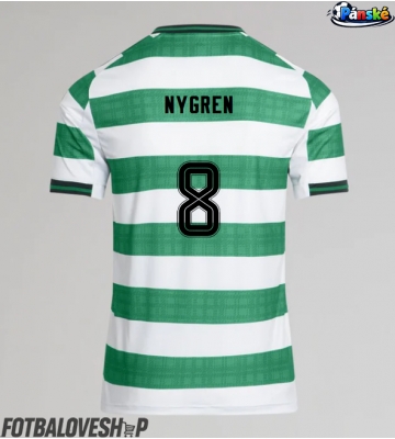 Celtic Benjamin Nygren #8 Domácí Dres 2025-26 Krátký Rukáv