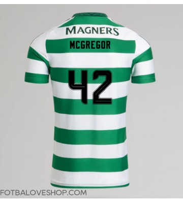 Celtic Callum McGregor #42 Domácí Dres 2024-25 Krátký Rukáv