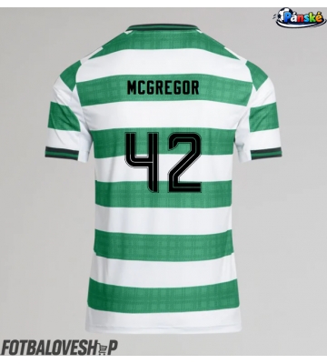 Celtic Callum McGregor #42 Domácí Dres 2025-26 Krátký Rukáv