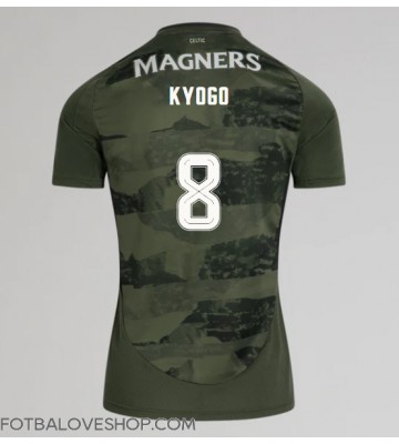 Celtic Kyogo Furuhashi #8 Alternativní Dres 2024-25 Krátký Rukáv