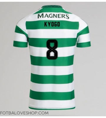 Celtic Kyogo Furuhashi #8 Domácí Dres 2024-25 Krátký Rukáv