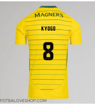 Celtic Kyogo Furuhashi #8 Venkovní Dres 2024-25 Krátký Rukáv
