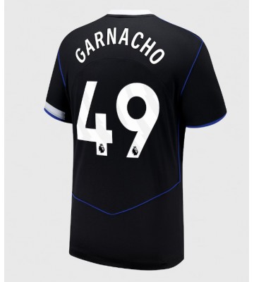 Chelsea Alejandro Garnacho #49 Alternativní Dres 2025-26 Krátký Rukáv