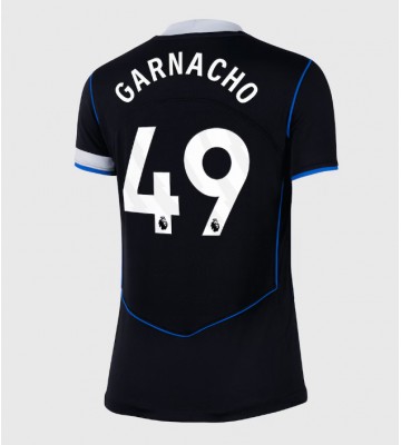 Chelsea Alejandro Garnacho #49 Dámské Alternativní Dres 2025-26 Krátký Rukáv