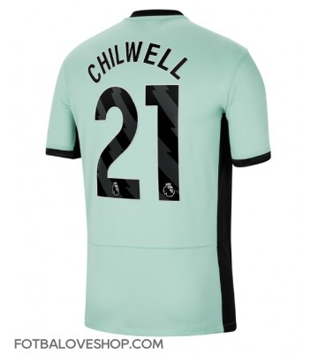 Chelsea Ben Chilwell #21 Alternativní Dres 2023-24 Krátký Rukáv