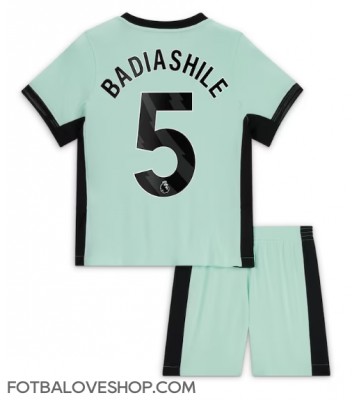 Chelsea Benoit Badiashile #5 Dětské Alternativní Dres 2023-24 Krátký Rukáv (+ trenýrky)