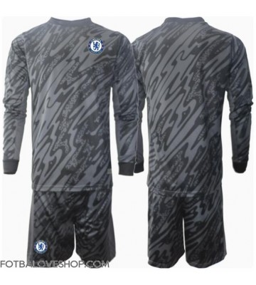Chelsea Brankářské Dětské Venkovní Dres 2024-25 Dlouhý Rukáv (+ trenýrky)