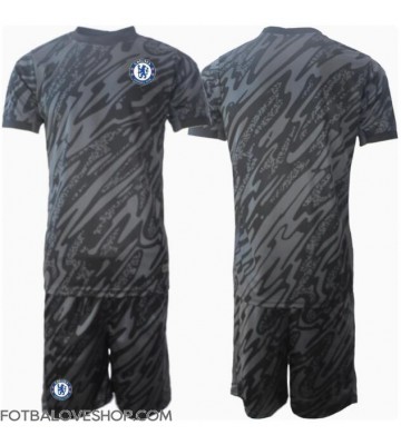 Chelsea Brankářské Dětské Venkovní Dres 2024-25 Krátký Rukáv (+ trenýrky)