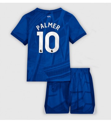 Chelsea Cole Palmer #10 Dětské Domácí Dres 2025-26 Krátký Rukáv (+ trenýrky)