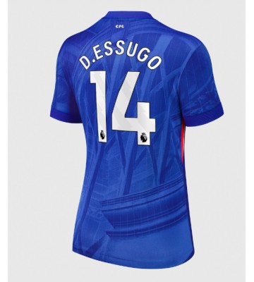 Chelsea Dario Essugo #14 Dámské Domácí Dres 2025-26 Krátký Rukáv