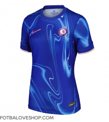 Chelsea Dámské Domácí Dres 2024-25 Krátký Rukáv