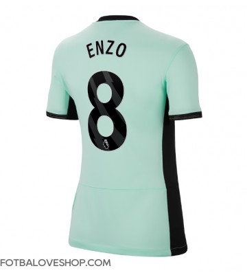 Chelsea Enzo Fernandez #8 Dámské Alternativní Dres 2023-24 Krátký Rukáv