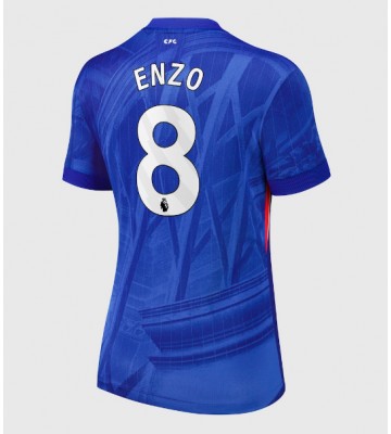 Chelsea Enzo Fernandez #8 Dámské Domácí Dres 2025-26 Krátký Rukáv