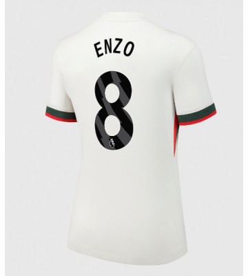 Chelsea Enzo Fernandez #8 Dámské Venkovní Dres 2025-26 Krátký Rukáv