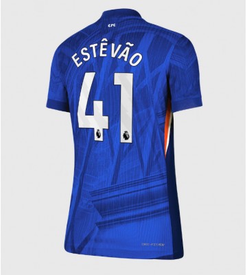 Chelsea Estevao Willian #41 Dámské Domácí Dres 2025-26 Krátký Rukáv Chelsea Estevao Willian #41 Dámské Domácí Dres 2025-26 Krátký Rukáv