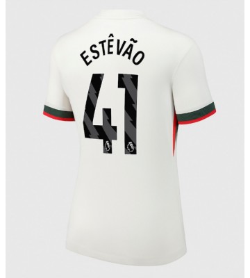 Chelsea Estevao Willian #41 Dámské Venkovní Dres 2025-26 Krátký Rukáv Chelsea Estevao Willian #41 Dámské Venkovní Dres 2025-26 Krátký Rukáv