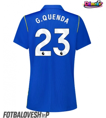 Chelsea Geovany Quenda #23 Dámské Domácí Dres 2026-27 Krátký Rukáv