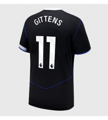Chelsea Jamie Gittens #11 Alternativní Dres 2025-26 Krátký Rukáv