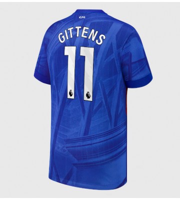 Chelsea Jamie Gittens #11 Domácí Dres 2025-26 Krátký Rukáv